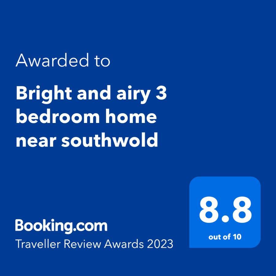 Bright And Airy 3 Bedroom Home Near Southwold Wangford المظهر الخارجي الصورة
